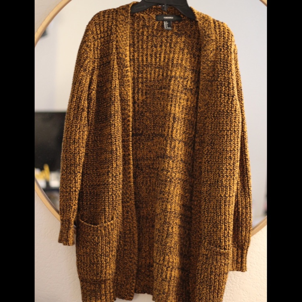 Burnt yellow sweater